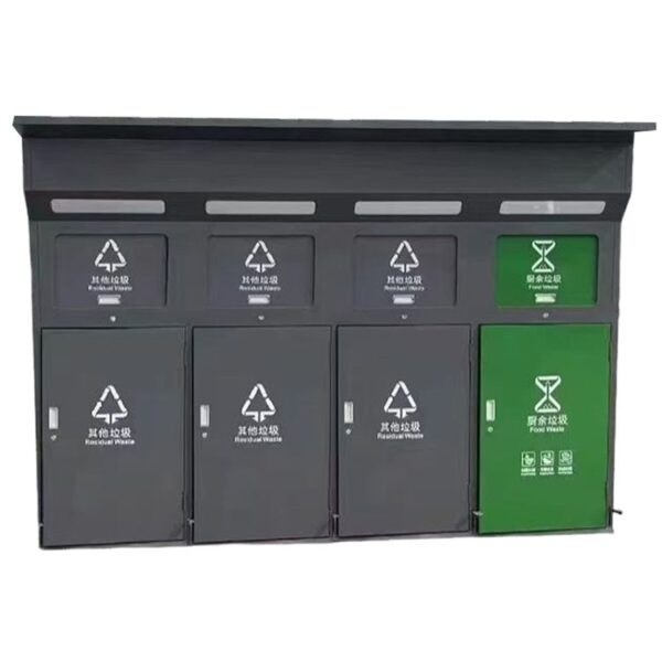 Smart Modular Multi-Stream Sorting Bin for Facilities
