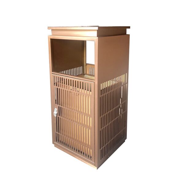 Commercial Outdoor Bin with Ashtray Top