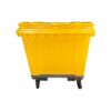 Heavy Gauge Metal Waste Bin for Facilities
