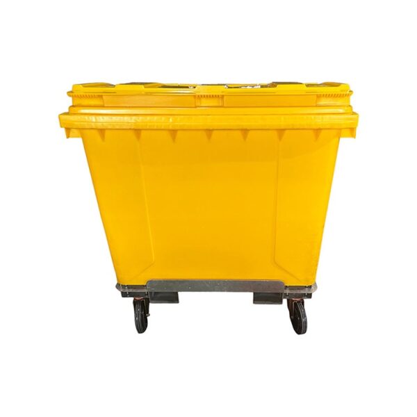 Heavy Gauge Metal Waste Bin for Facilities