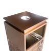Commercial Outdoor Bin with Ashtray Top