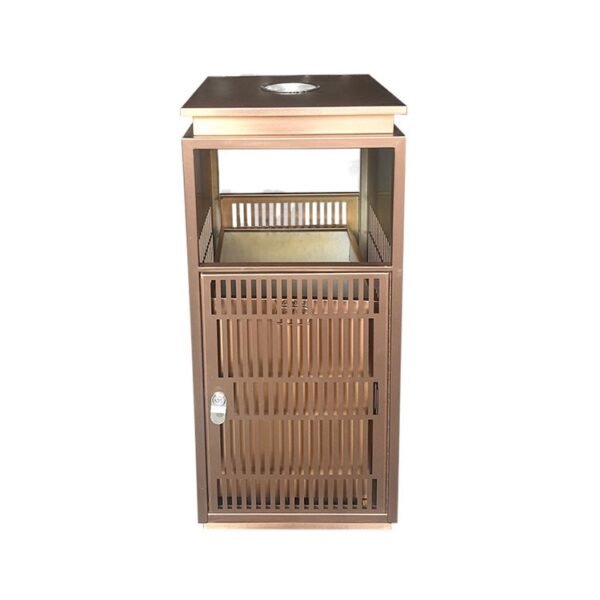 Commercial Outdoor Bin with Ashtray Top