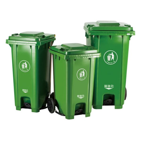 Industrial Trash Bin for High-Use Areas