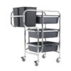 Branded Hotel Trolley with Storage Compartments