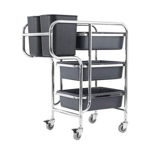 Branded Hotel Trolley with Storage Compartments