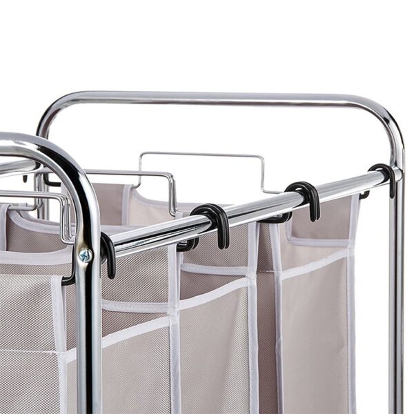 Commercial Laundry Sorting Cart with Bag
