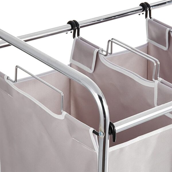 Commercial Laundry Sorting Cart with Bag