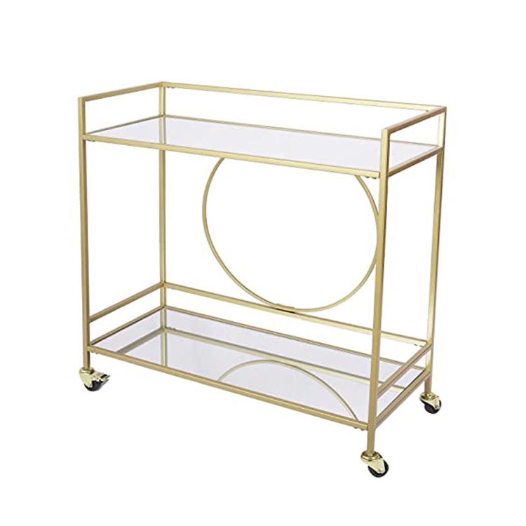 Compact Corridor Room Service Cart for Hotels & Resorts