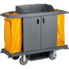 Custom Hospitality Utility Cart on Casters