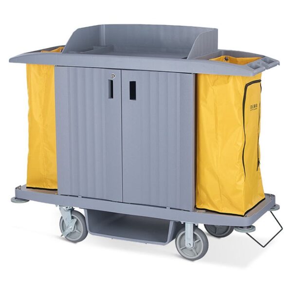 Custom Hospitality Utility Cart on Casters