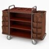 Custom Linen & Amenity Cart for Hotels