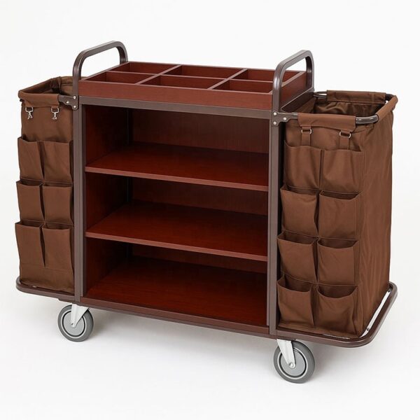 Custom Linen & Amenity Cart for Hotels