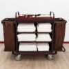 Custom Linen & Amenity Cart for Hotels