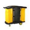 Double-Bag Laundry Cart for Housekeeping