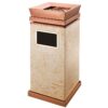 Fire-Resistant Indoor Trash Bin for Lobbies