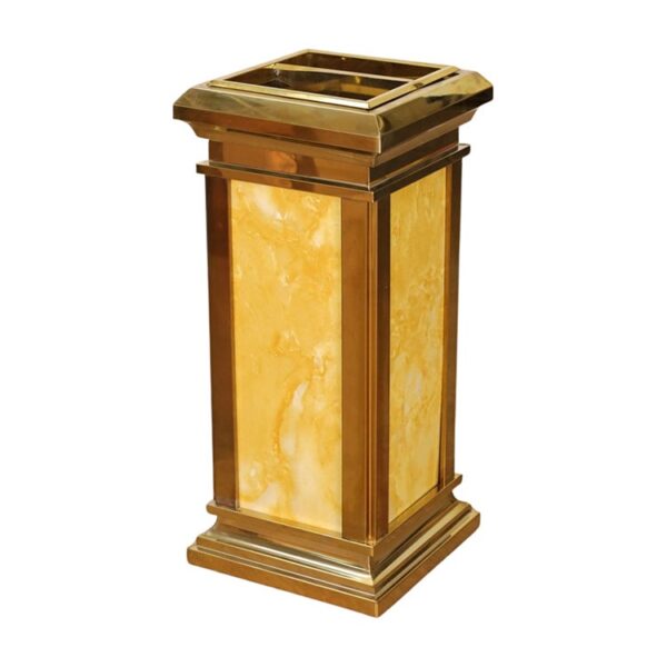 Fireproof Indoor Waste Bin with Ashtray Top