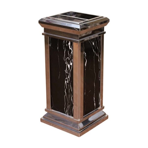 Fireproof Indoor Waste Bin with Ashtray Top