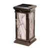 Fireproof Indoor Waste Bin with Ashtray Top