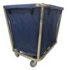 Hotel Linen Hamper Trolley with Steel Frame
