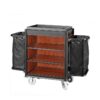 Large Housekeeping Trolley with Multiple Shelves