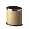 Leatherette Hotel Bedroom Trash Bin