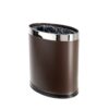 Leatherette Hotel Bedroom Trash Bin