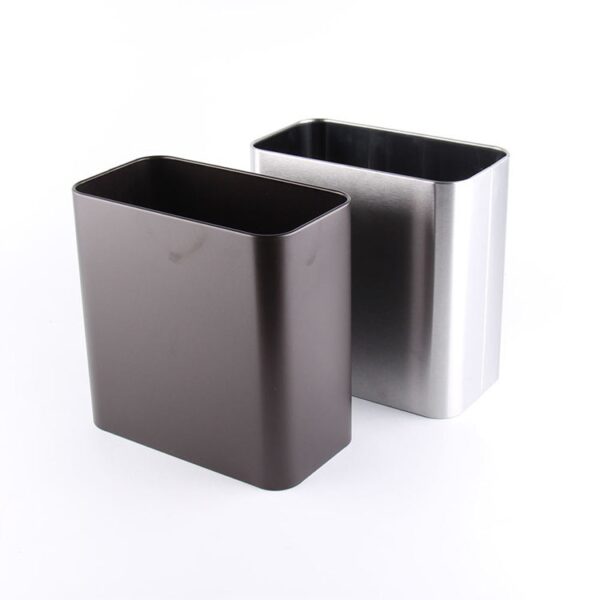 Luxury Lobby Trash Can with Open Top