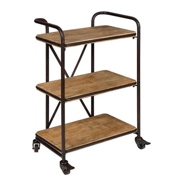 Multi-Tier Service Trolley for Banquets