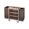 OEM Hotel Service Cart with Shelves
