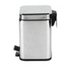 Pedal Bin for Hotel Bathrooms in Stainless Steel