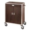 Personalized Room Service Cart with Cabinet