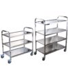 Room Service Trolley with Stainless Shelves