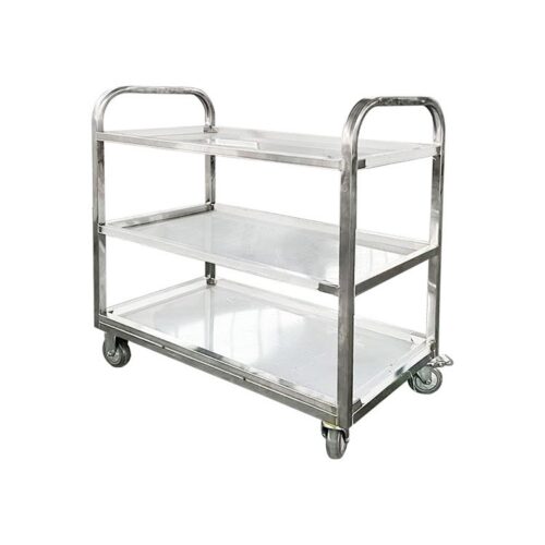 Room Service Trolley with Stainless Shelves