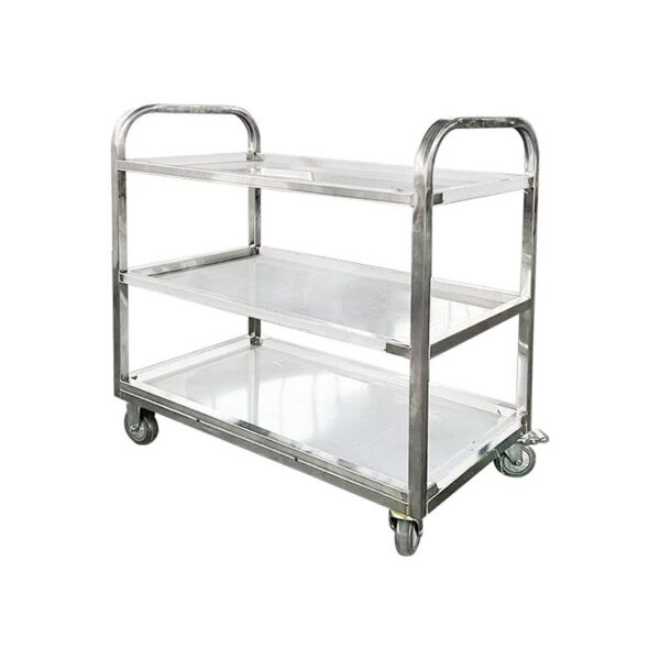 Room Service Trolley with Stainless Shelves