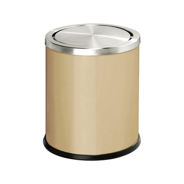 Stainless Steel Fireproof Litter Bin with Lid