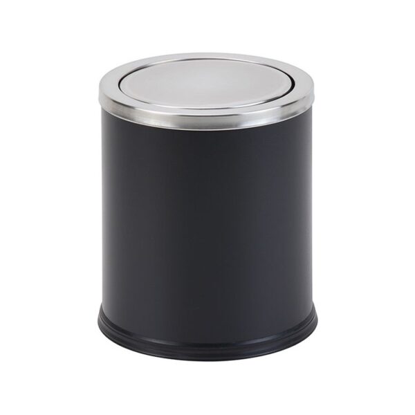 Stainless Steel Fireproof Litter Bin with Lid