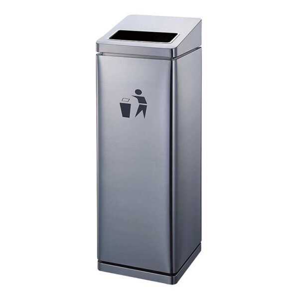 Stainless Steel Lobby Litter Bin