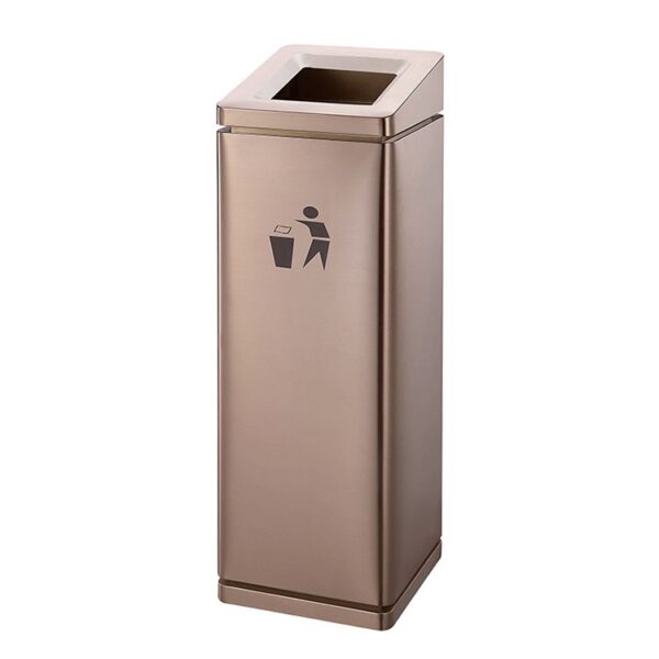 Stainless Steel Lobby Litter Bin