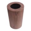 Premium Lobby Waste Bin with Wood Grain Panel