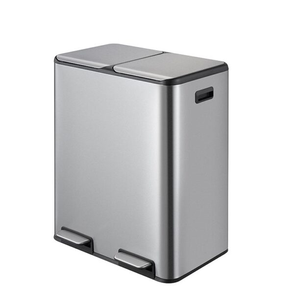 Reinforced Commercial Waste Bin on Base