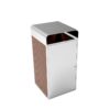 Weather-Resistant Outdoor Trash Bin