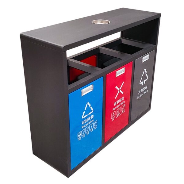 Branded Recycling Station with Logo Printing