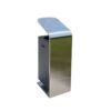 Rainproof Outdoor Waste Bin with Covered Top