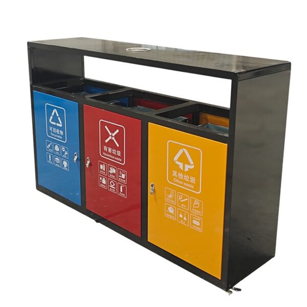Branded Recycling Station with Logo Printing