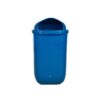 Rustproof Outdoor Litter Bin for Coastal Use