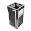 Luxury Recycling Bin with Marble Finish Panels