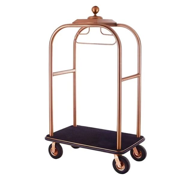 OEM Birdcage Hotel Luggage Cart with Bumper