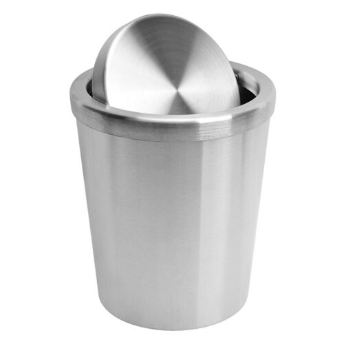 Office Waste Bin with Swing Lid