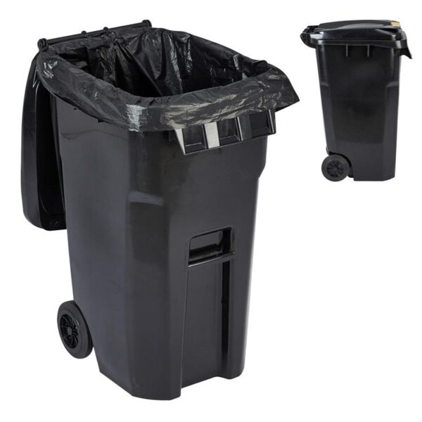High-Capacity Outdoor Litter Receptacle