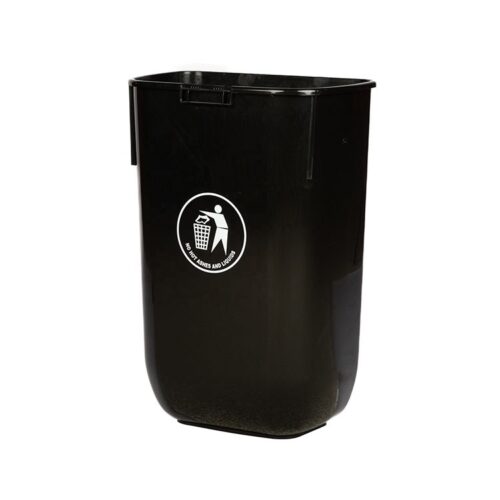 Rustproof Outdoor Litter Bin for Coastal Use